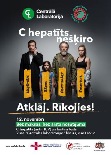 Centrālās laboratorijas oktobra īpašais  piedāvājums ar karti Veselība