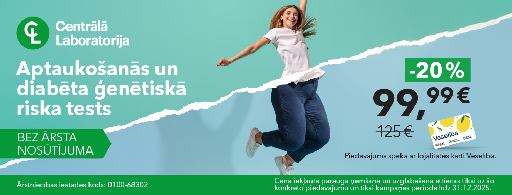 Aptaukošanās un diabēta ģenētiskā riska tests