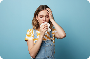 Pāriet uz lapu Starta komplekts sievietei Smaidīga sieviete tur savas plaukstas uz elkoņiem