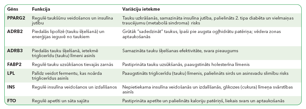 Gēni un to nozīme